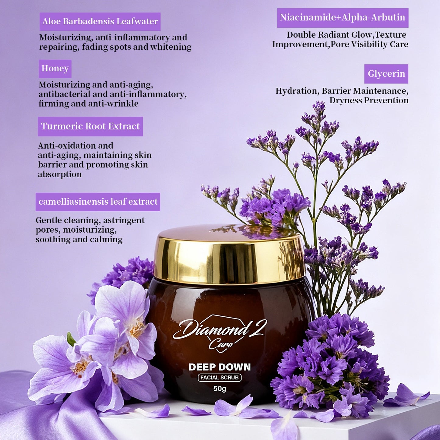 💎DEEP DOWN FACE SCRUB💖